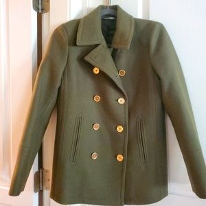 JCREW double breasted jacket